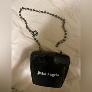 MINI BLACK PADLOCK BAG